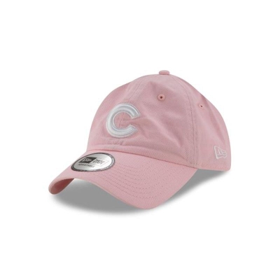 Pink Chicago Cubs Hat - New Era MLB Casual Classic Adjustable Caps USA7024681